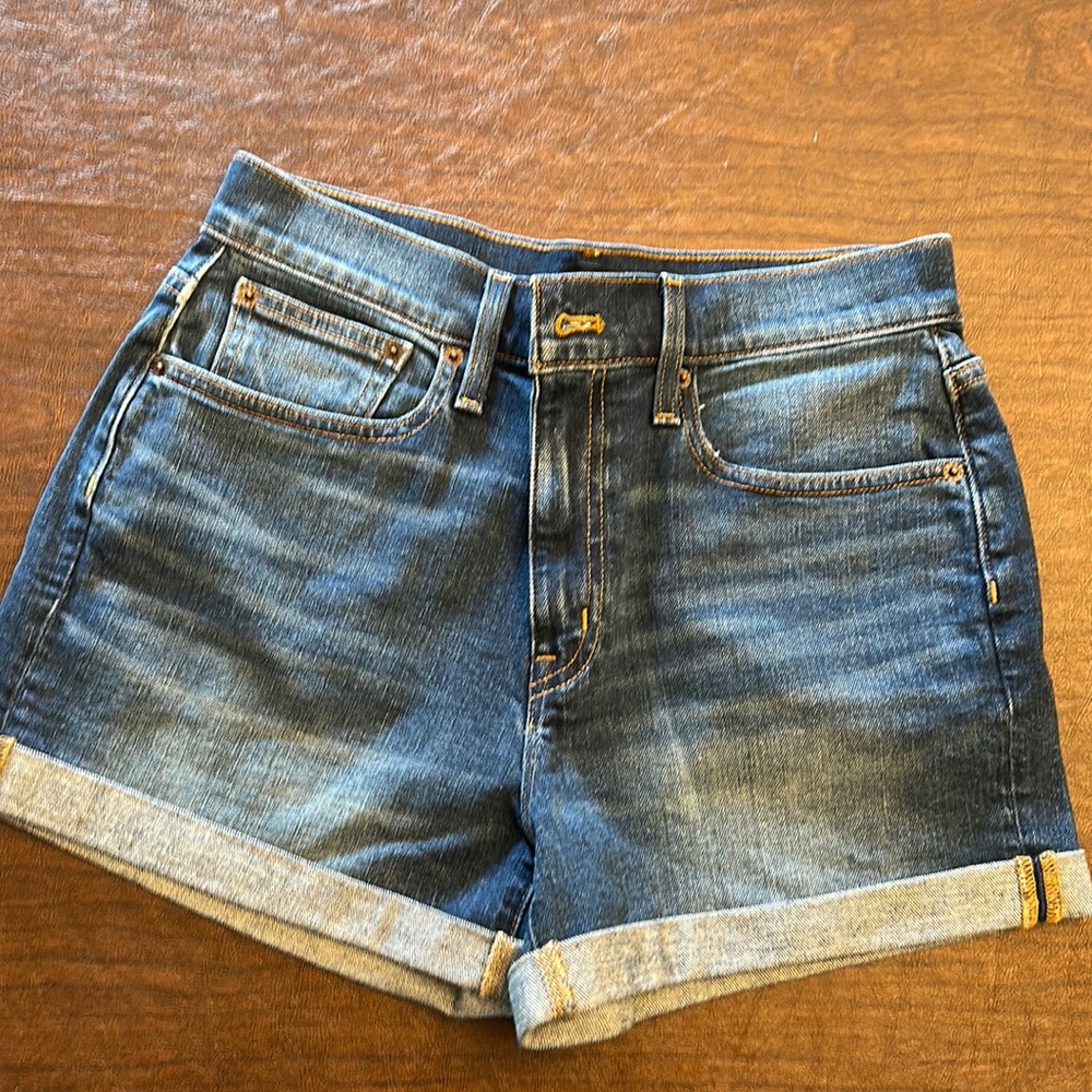J crew factory women’s denim shorts size 27 NWT